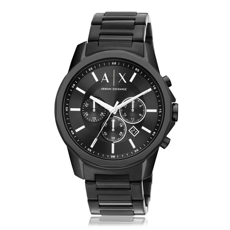 Armani Exchange Banks Black Men's Watch AX1722 Watches Armani Exchange