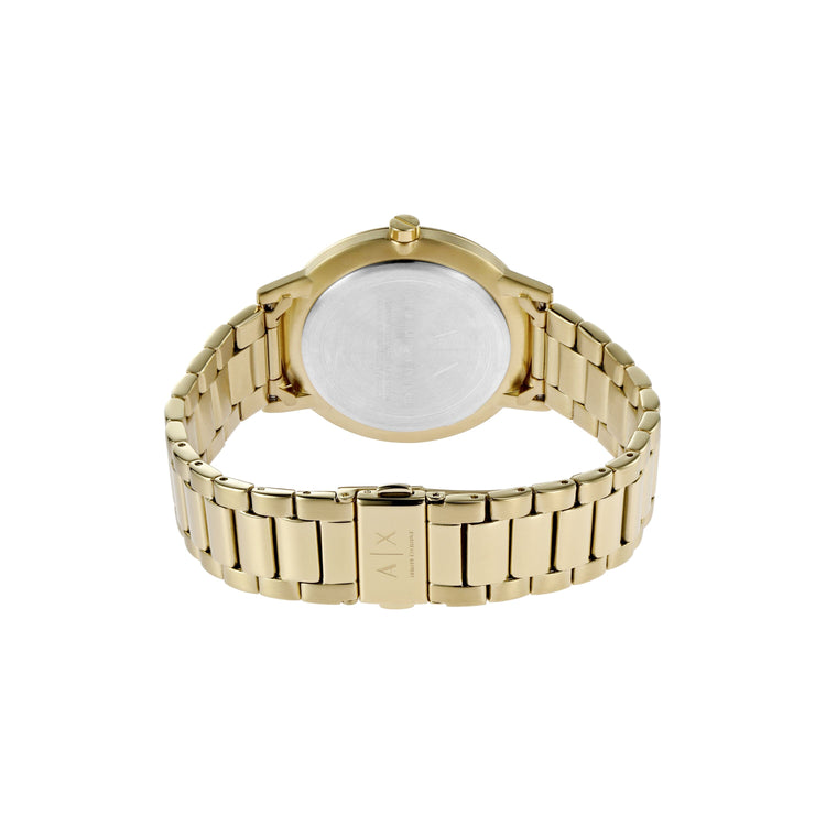 Armani Exchange Cayde Gold and Blue Men's Watch AX2749 Watches Armani Exchange