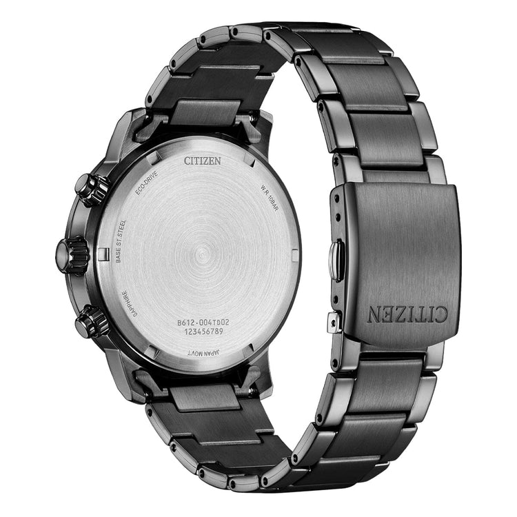 Citizen Men's Eco-Drive Chronograph Watch CA0845-83L Watches Citizen