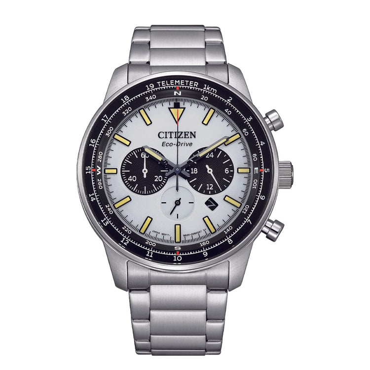 Citizen Men's Eco-Drive Chronoghraph Watch CA4500-91A Watches Citizen