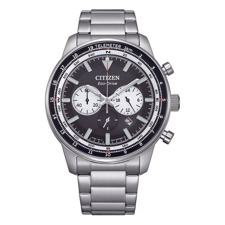 Citizen Men's Eco-Drive Chronoghraph Watch CA4500-91E Watches Citizen