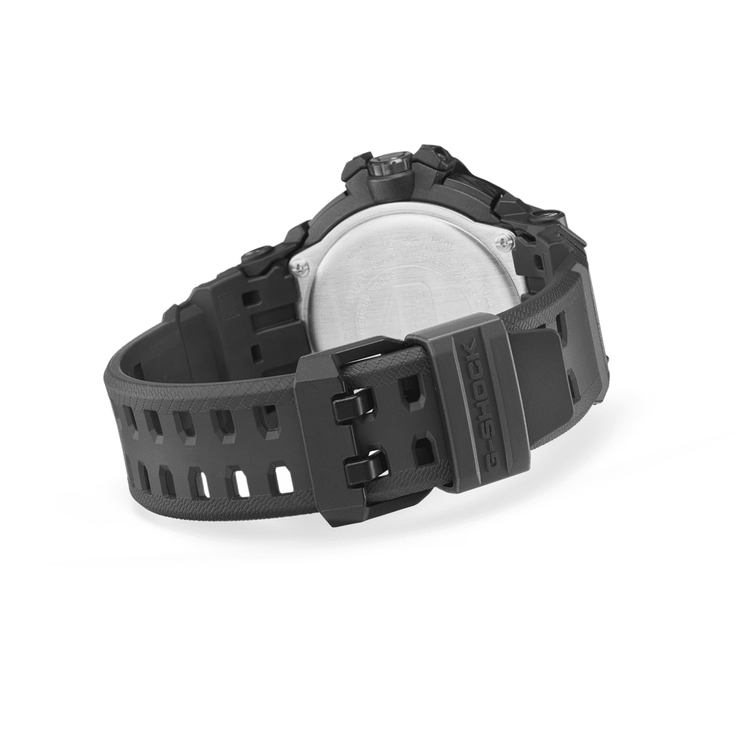 Casio G Shock Mog Gravity Master Solar Bluetooth Dual Stopwatch 200M Water Resistant Black Face & Resin Band GRB300-1A