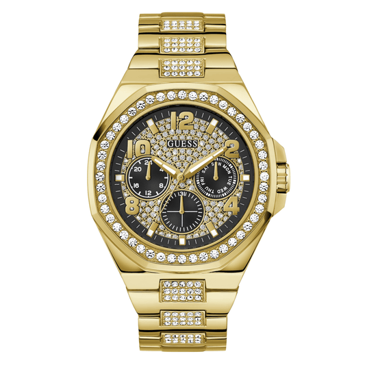 Guess Trend Empire Trend Gold-Tone Multi-function Men's Watch GW0785G2 watches item
