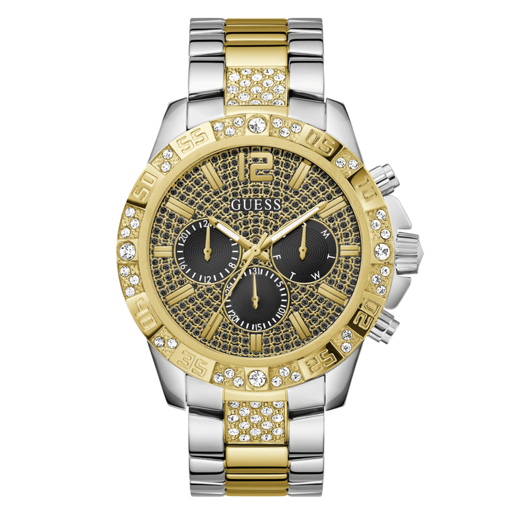 Guess Trend Majestic Trend Two-Tone Silver and Gold-Tone Multi-function Men's Watch GW0796G3
