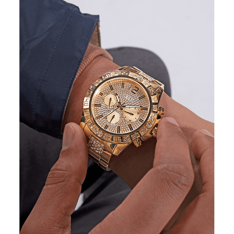 Guess Trend Majestic Trend Gold-Tone Multi-function Men's Watch GW0796G2