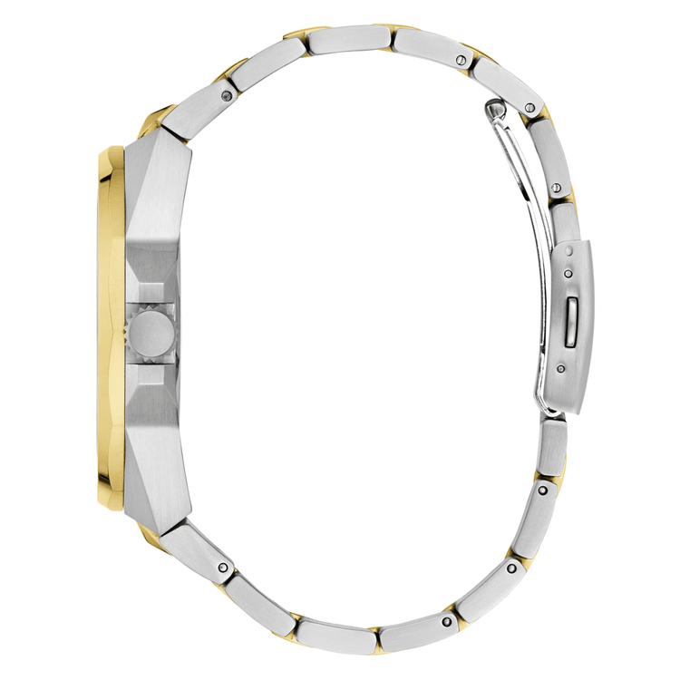 Guess Sport Dashboard Sport Two-Tone Silver and Gold-Tone Men's Watch GW0798G3