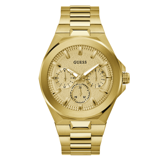 Guess Sport Dashboard Sport Gold-Tone Multi-function Men's Watch GW0798G2 watches item