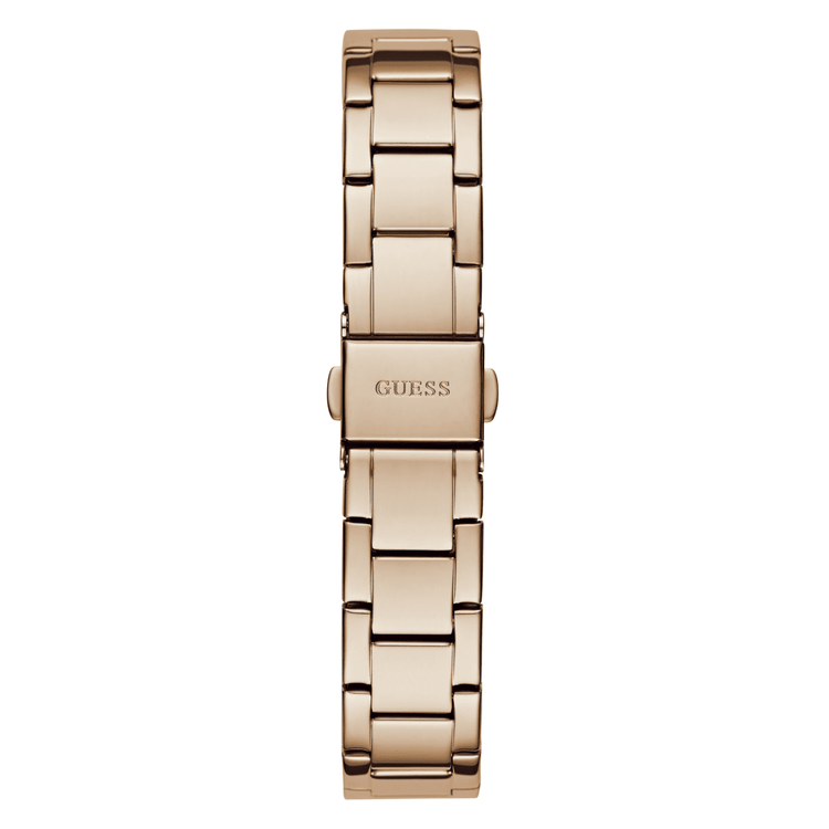 Guess Dress Charlotte Dress Rose Gold-Tone Crystal Bezel Women's Watch GW0767L3