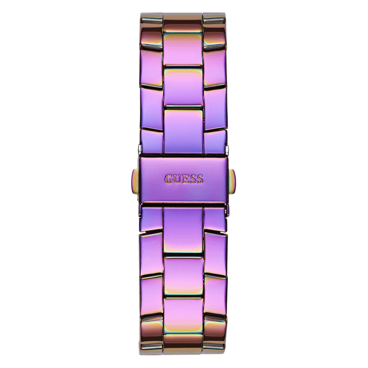 Guess Sport Majesty Sport Iridescent Crystal Bezel Men's Watch GW0771L4