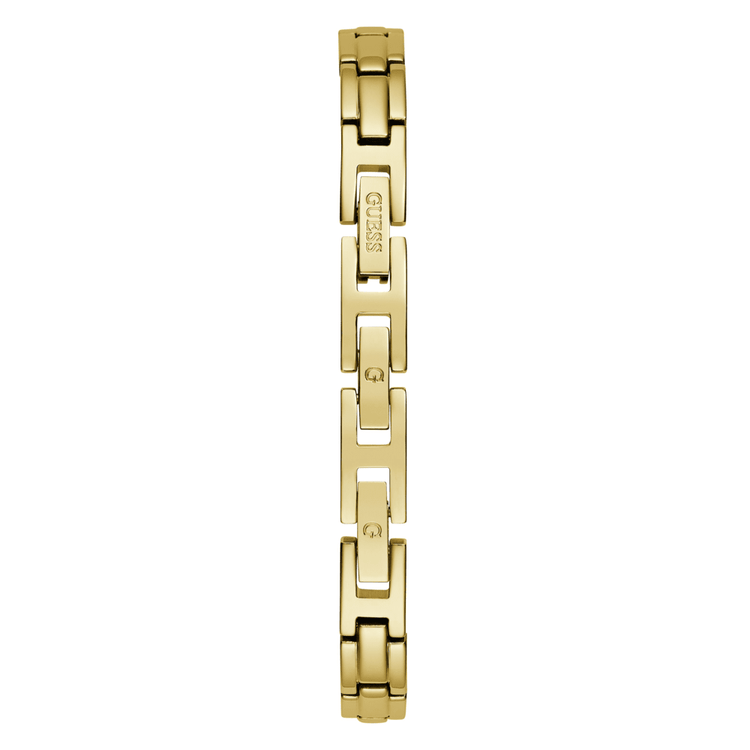Guess Bejewelled Chloe Bejewelled Gold-Tone Floral Bangle Women's Watch GW0756L2