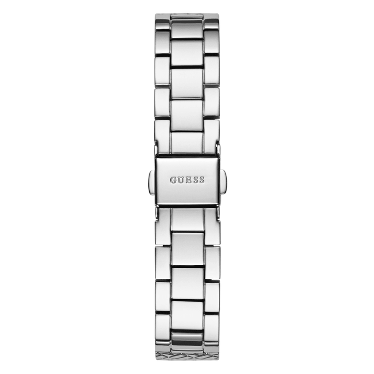 Guess Bejewelled Enchantment Bejewelled Silver-Tone Analogue Women's Watch GW0763L1