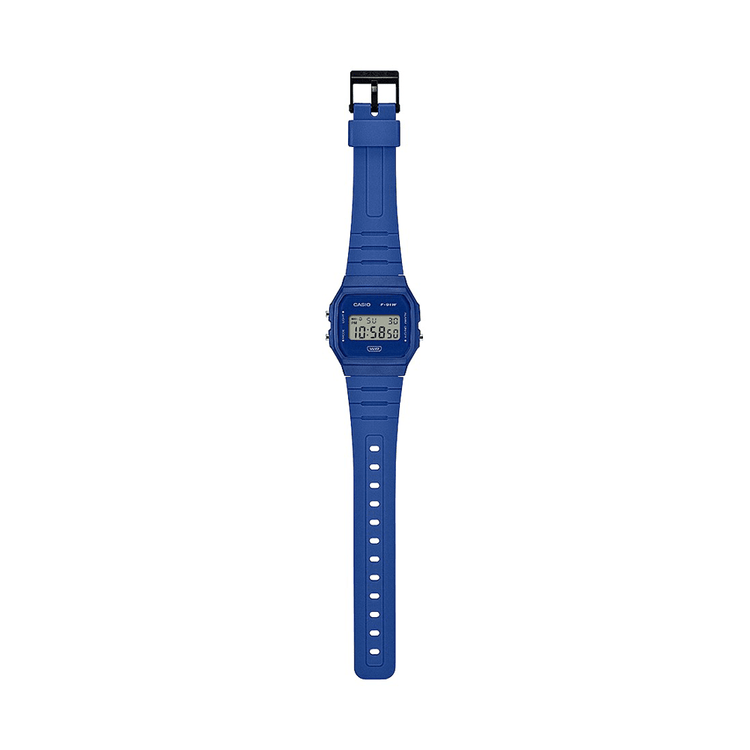 Casio Digital Led Stopwatch AlarmBlue Resin Band F91WB-2A1