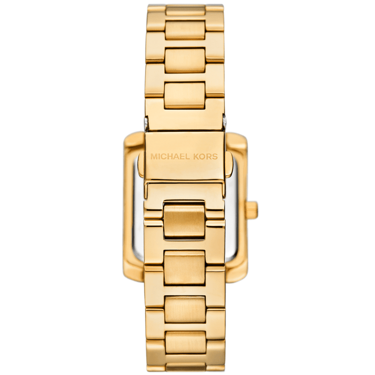 Michael Kors Emery Three-Hand Gold-Tone Stainless Steel Watch, Earrings and Bracelet Gift Set MK4837SET