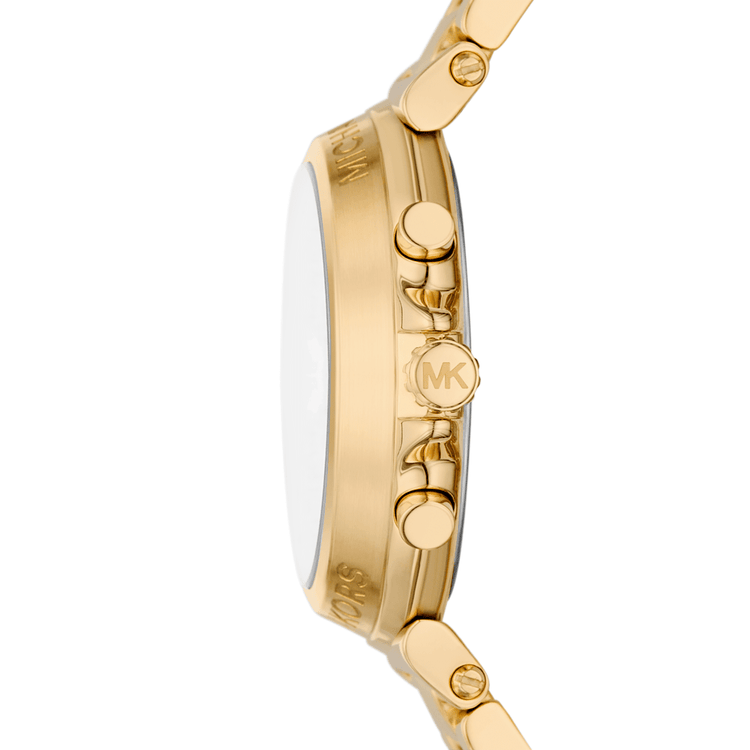 Michael Kors Maren Chronograph Gold-Tone Stainless Steel Watch MK7493