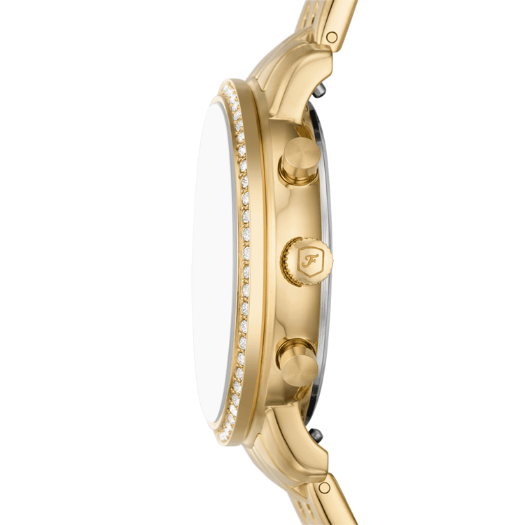 Fossil Neutra Chronograph Gold-Tone Stainless Steel Watch ES5358