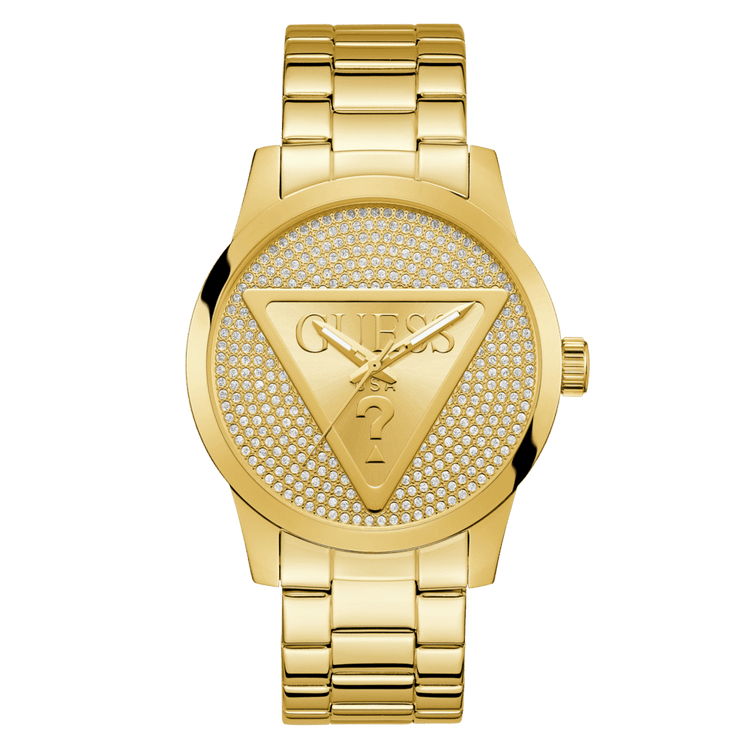GUESS Men's Gold Tone Analogue Watch GW0915G1
