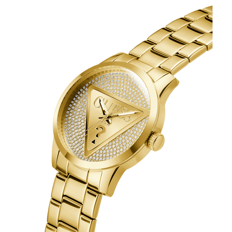 GUESS Men's Gold Tone Analogue Watch GW0915G1