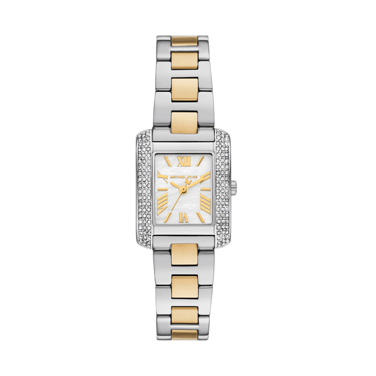 Michael Kors Emery Three-Hand Stainless Steel Watch MK4882
