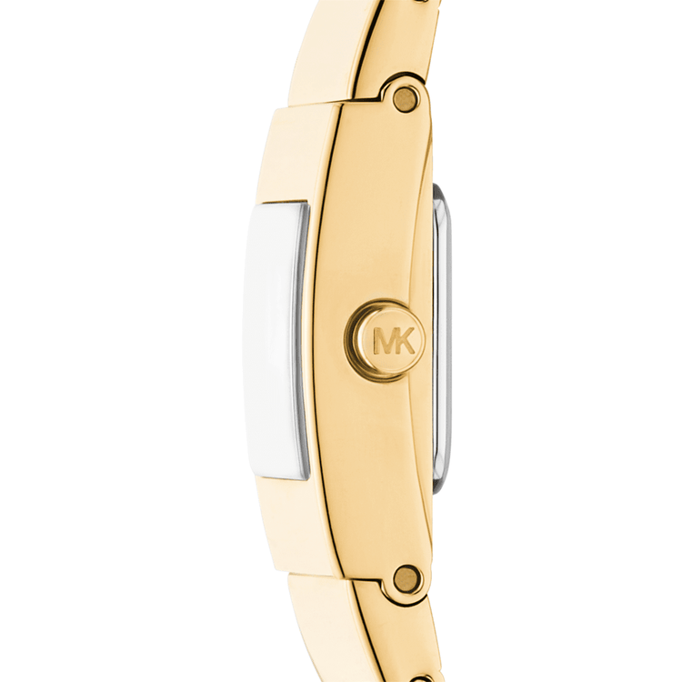 Michael Kors Darrington Two-Hand Gold-Tone Stainless Steel Watch MK4885