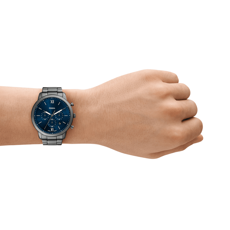 Fossil Neutra Chronograph Smoke Stainless Steel Watch FS6111