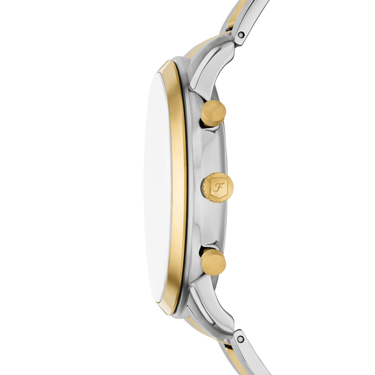 Fossil Neutra Chronograph Two-Tone Stainless Steel Watch FS6112