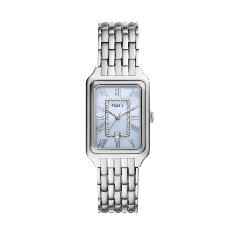 Fossil Raquel Three-Hand Date Stainless Steel Watch ES5402