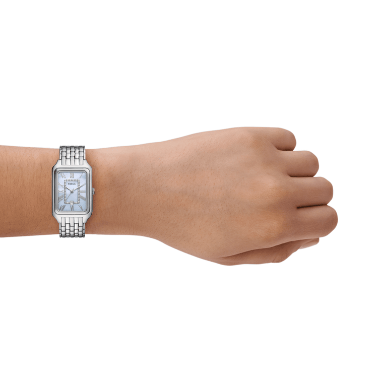 Fossil Raquel Three-Hand Date Stainless Steel Watch ES5402