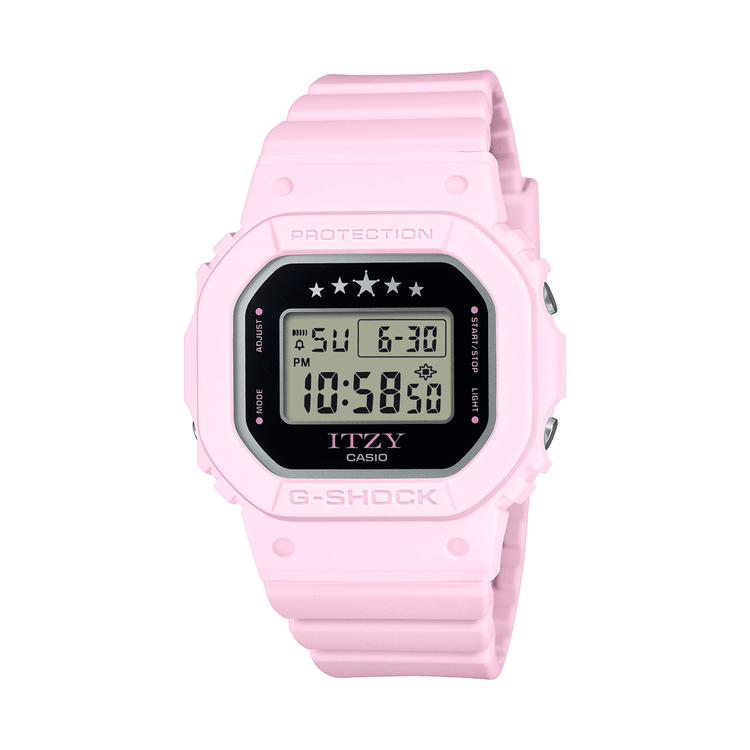 Casio G Shock Ladies ITZY Light Pink Watch GMD-S5610IT-4B