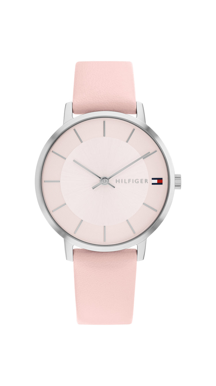 Tommy Hilfiger Pippa Blush Leather Blush Dial Women's Watch 1782670
