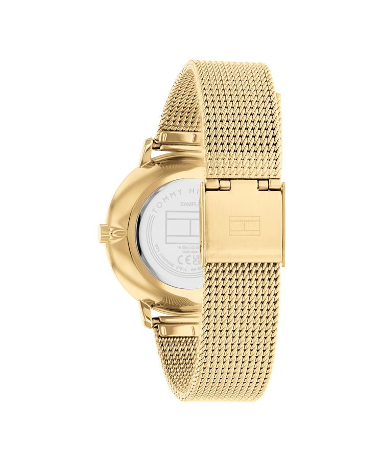 Tommy Hilfiger Pippa Ionic Plated Thin Gold Steel Green Dial Women's Watch 1782668