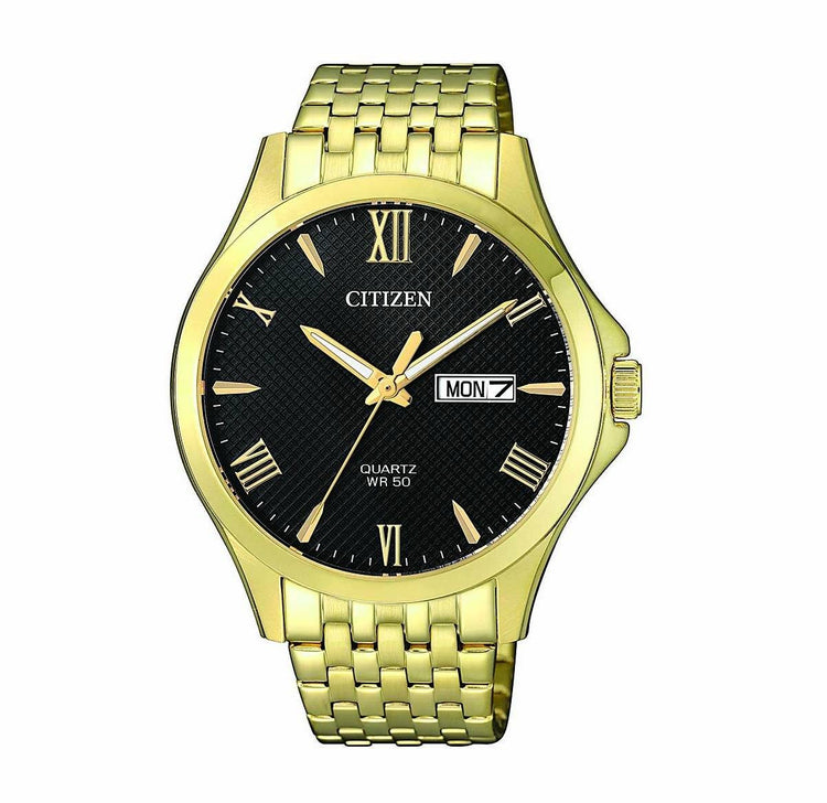 Citizen Black Gold Watch BF2022-55H Watches Citizen