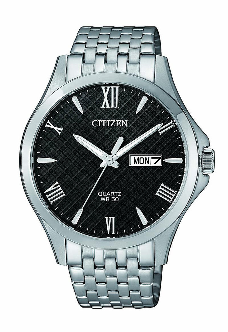 Citizen Black Silver Watch BF2020-51E Watches Citizen