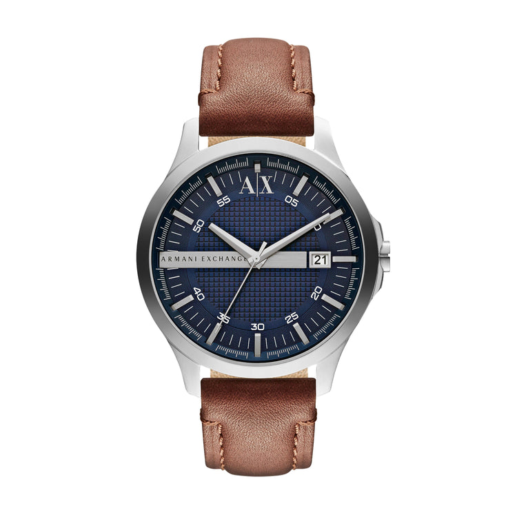 Armani Exchange Men's Leather Watch - AX2133 Watches Armani Exchange