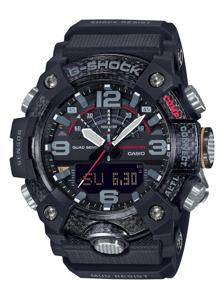 CASIO G SHOCK MASTER OF G MUDMASTER BLACK FACE CASE DIG ANA Watches Casio