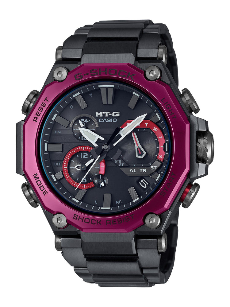 Casio G Shock MTG Black and Purple Watch MTG-B2000B-1A4DR Watches Casio