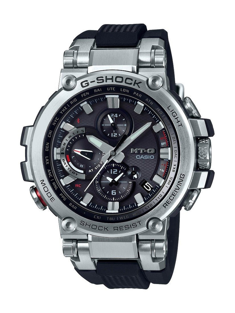 Casio GShock MT-G Smart Phone BT Solar World Time Model MTGB1000-1A Watches Casio