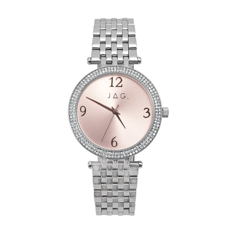 Jag Lalor Pink and Silver Women's Watch J2741A