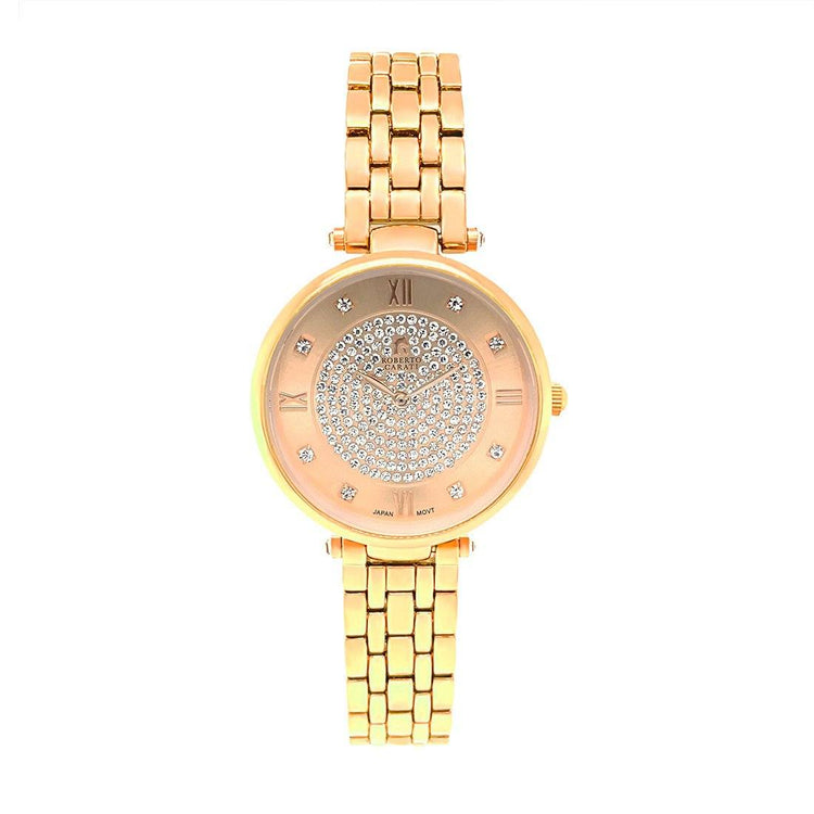 Roberto Carati Charli Crystal Gold Women's Watch M9086-V3 Watches Roberto Carati