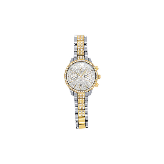 Roberto Carati Brandy Yellow Gold Toned and Silver Toned Women's Watch M9077-V4 watches item
