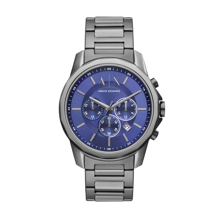 Armani Exchange Banks Blue and Grey Men's Watch AX1731 Watches Armani Exchange