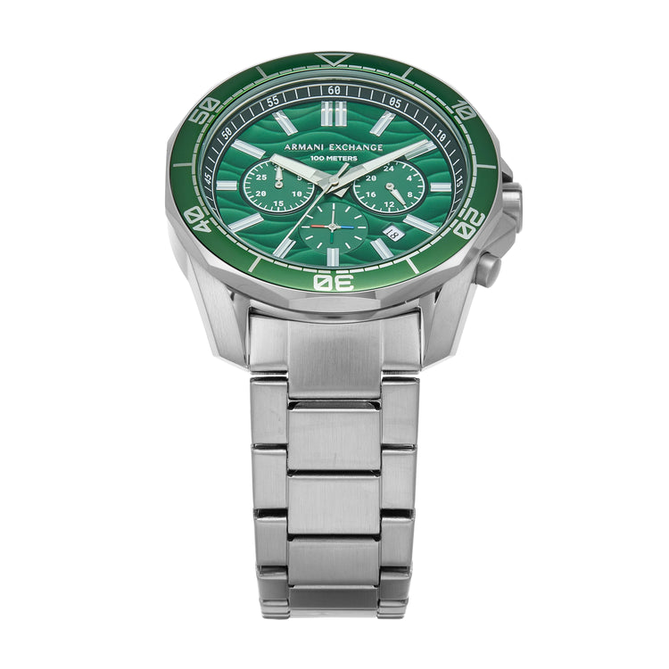 Armani Exchange Chronograph Stainless Steel Watch AX1957