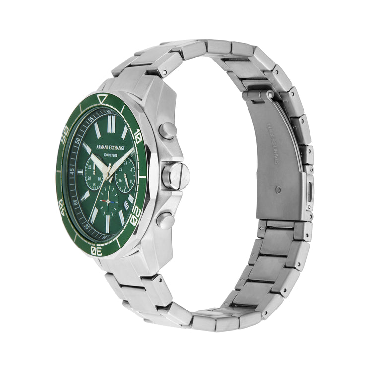 Armani Exchange Chronograph Stainless Steel Watch AX1957
