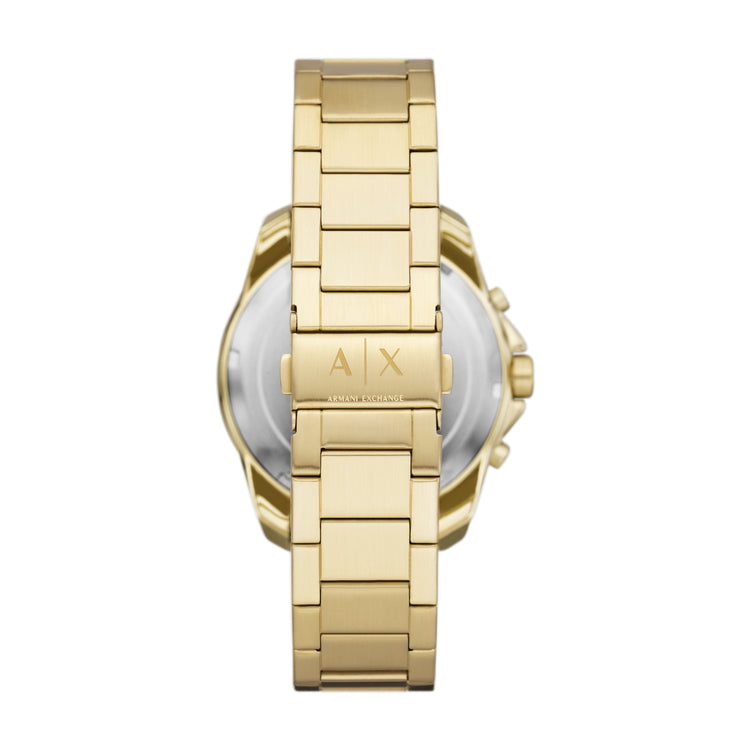 Armani Exchange Chronograph Gold-Tone Stainless Steel Watch AX1958