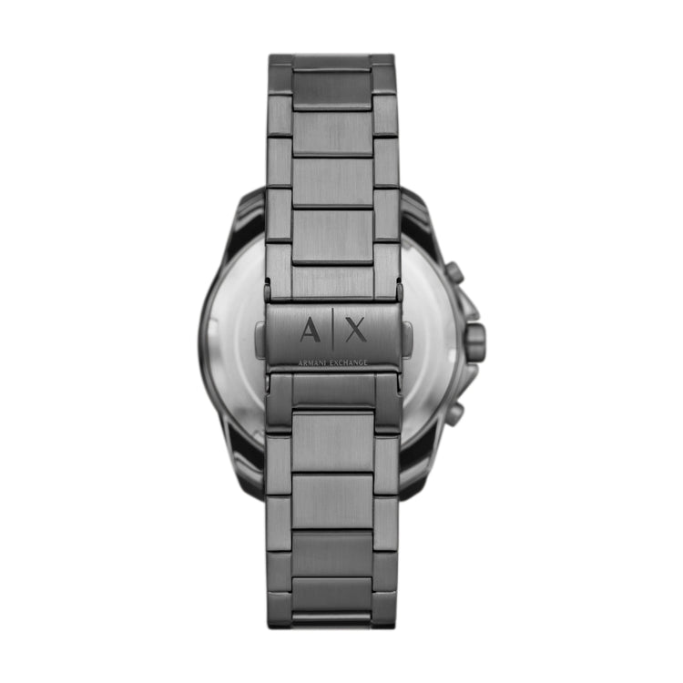 Armani Exchange Chronograph Gunmetal Stainless Steel Watch AX1959