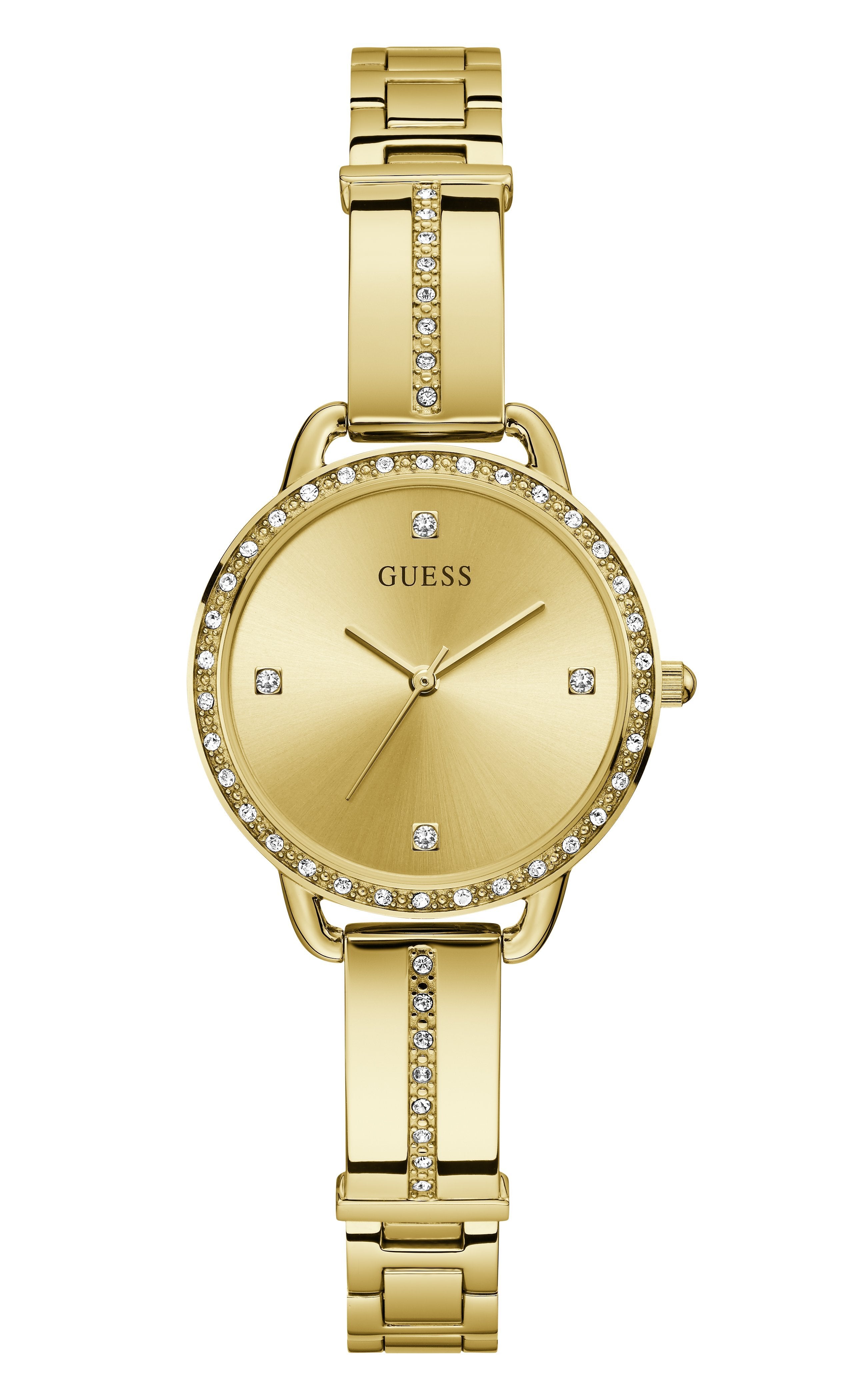 Guess gold clearance watch womens price