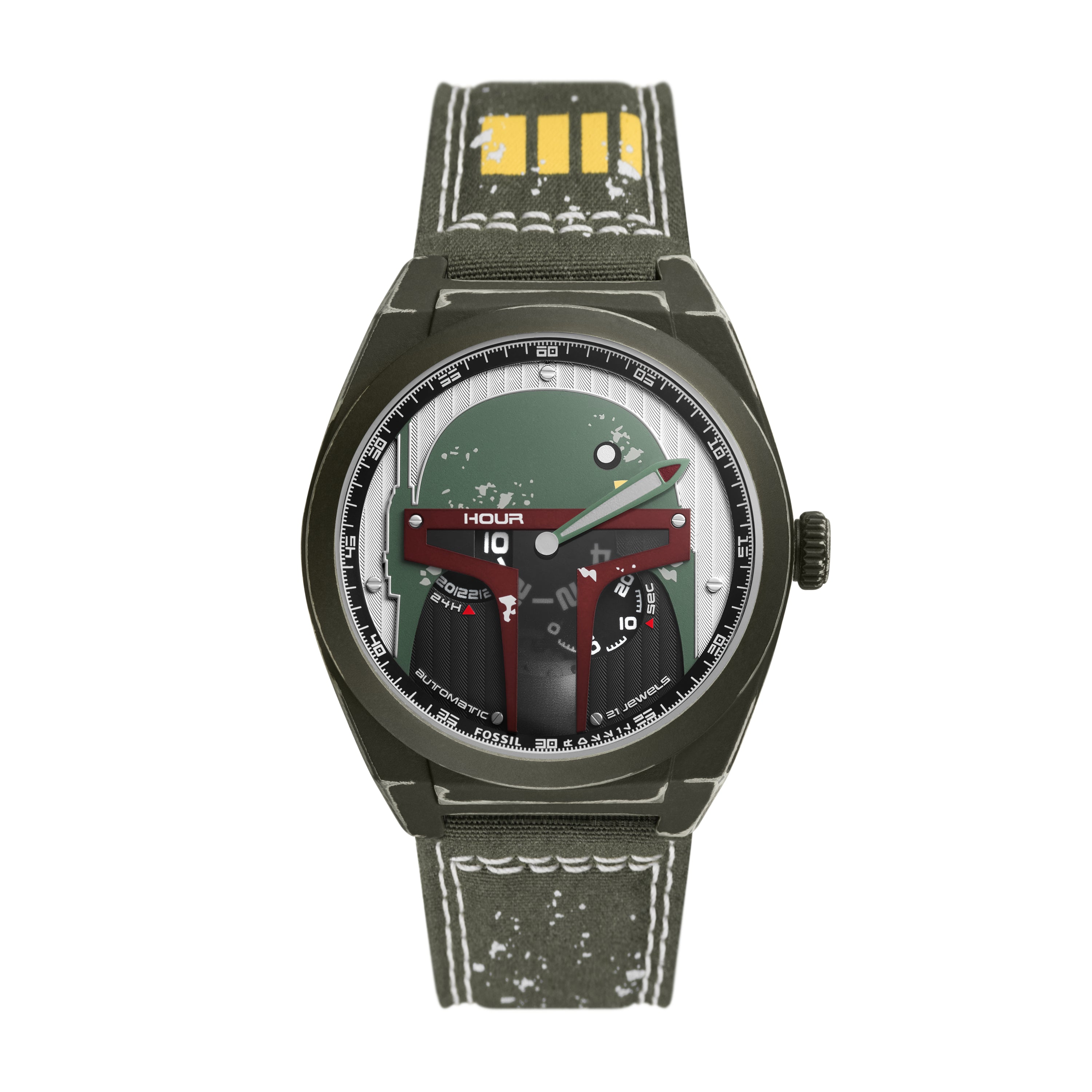 Fossil Limited Edition Star Wars Boba Fett Automatic Ventile Strap