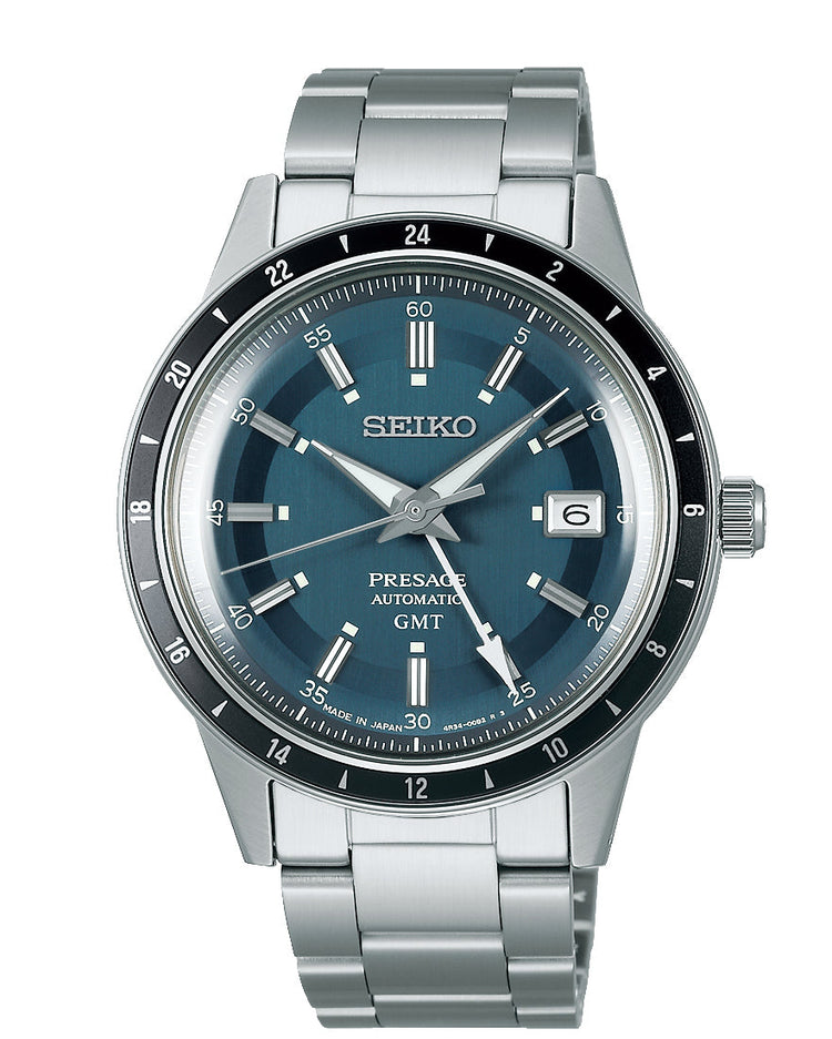 Seiko Presage SSK009J Blue and Silver Men's Watch