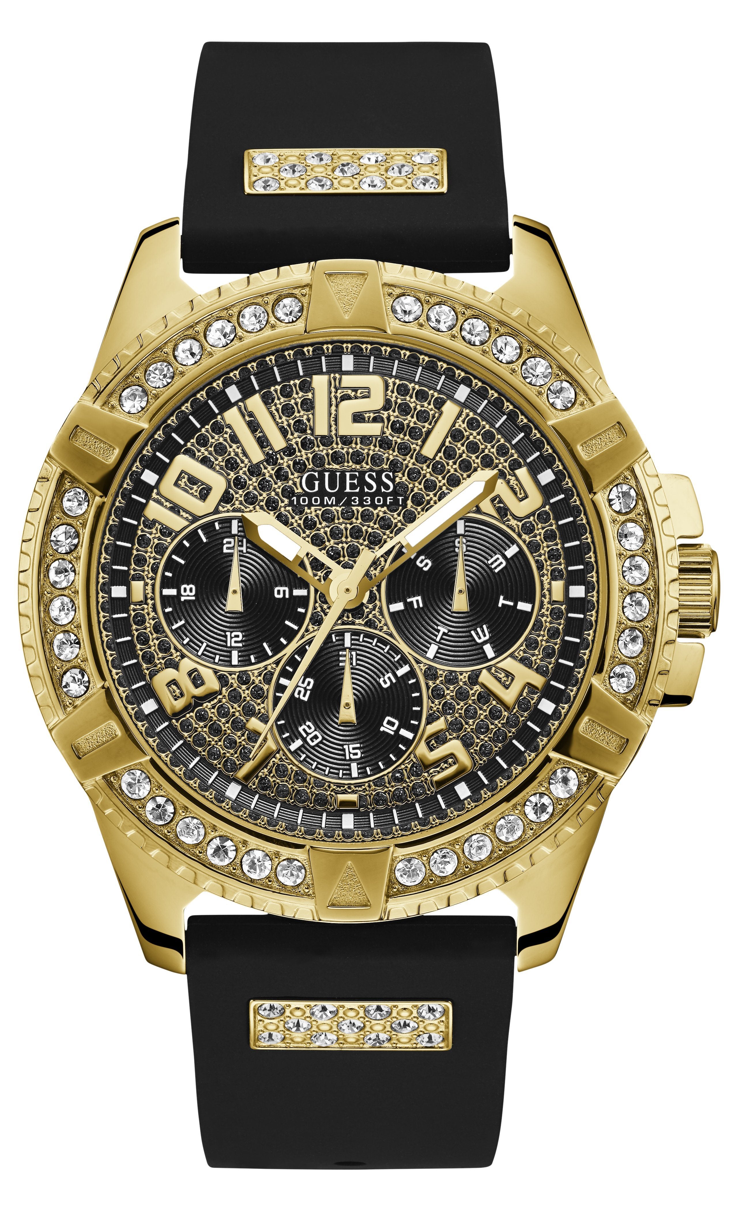 Guess waterpro gold clearance watch