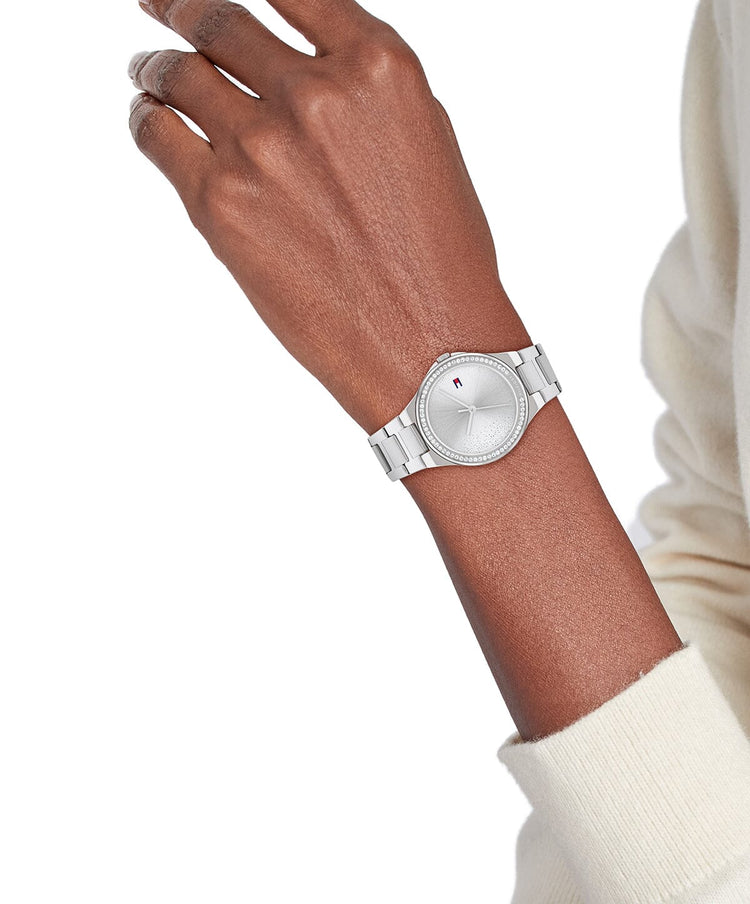 Tommy Hilfiger Juliette Stainless Steel Silver Dial Ladies Watch 1782641