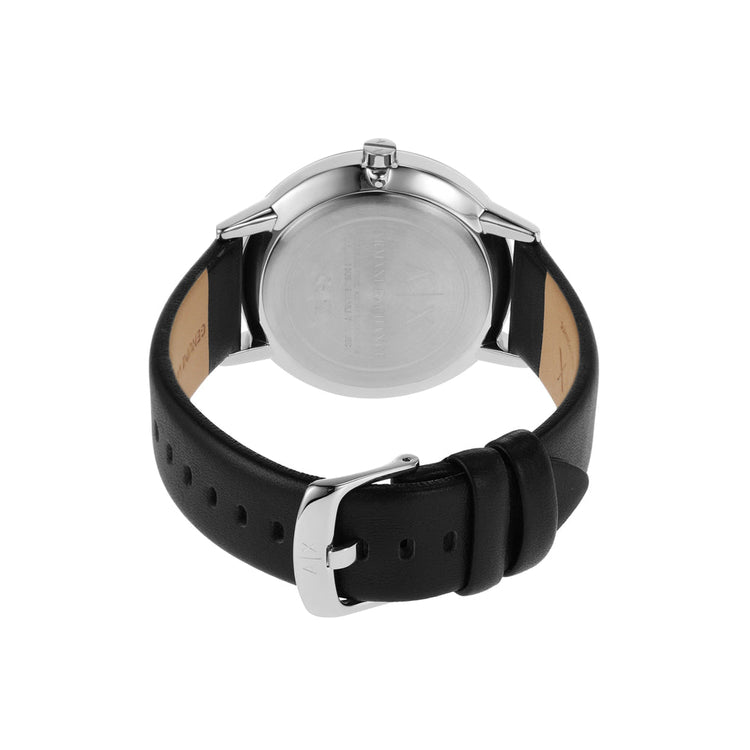 Armani Exchange Cayde AX2745 Silver and Black Men's Watch